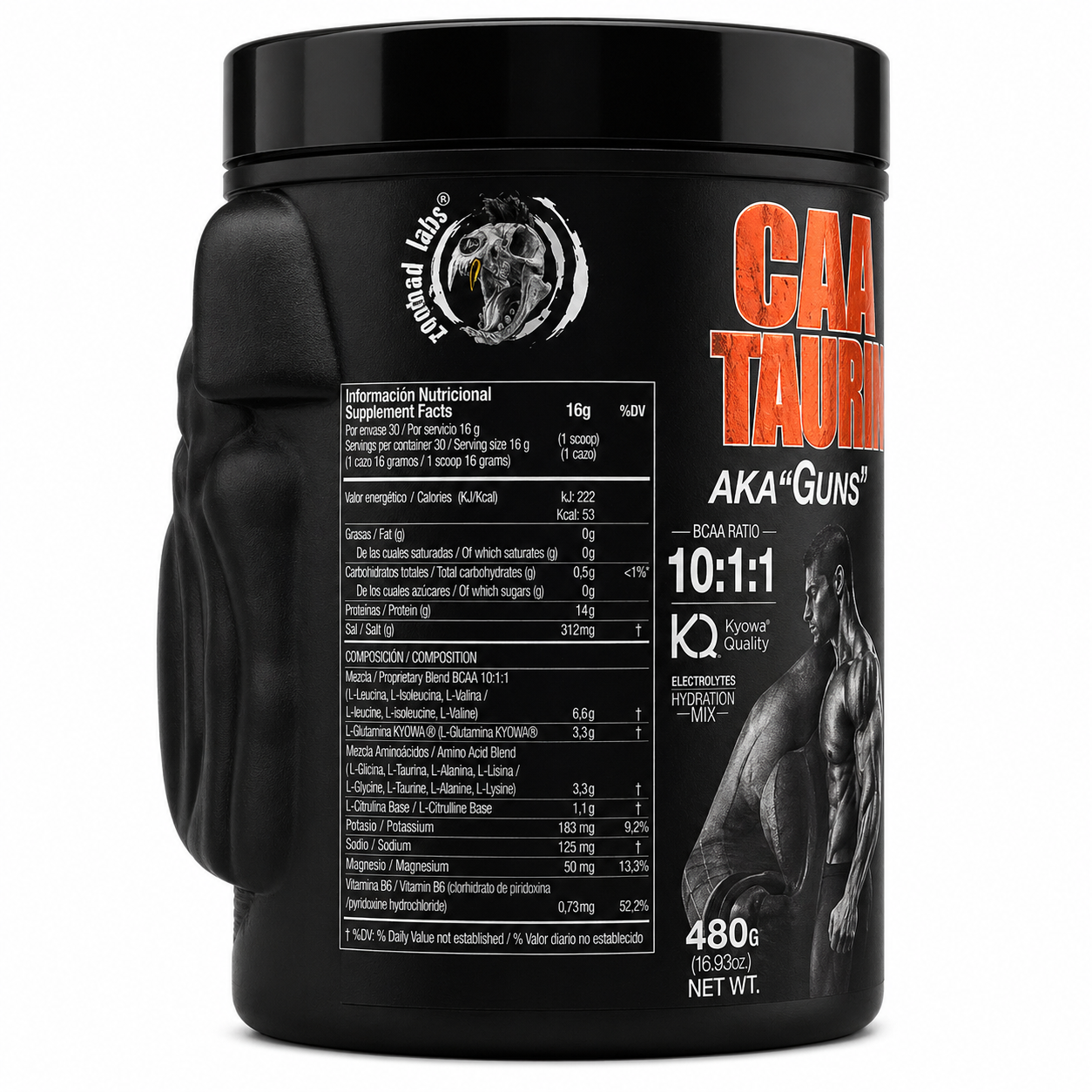 BCAA "CARE TAKER" ZOOMAD LABZ 10:1:1 30 порц. — изображение 3