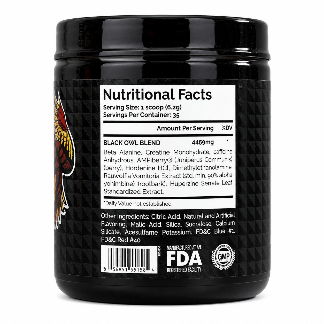 Pre-Workout Black Owl Hunter Pharm 35порц. — изображение 2