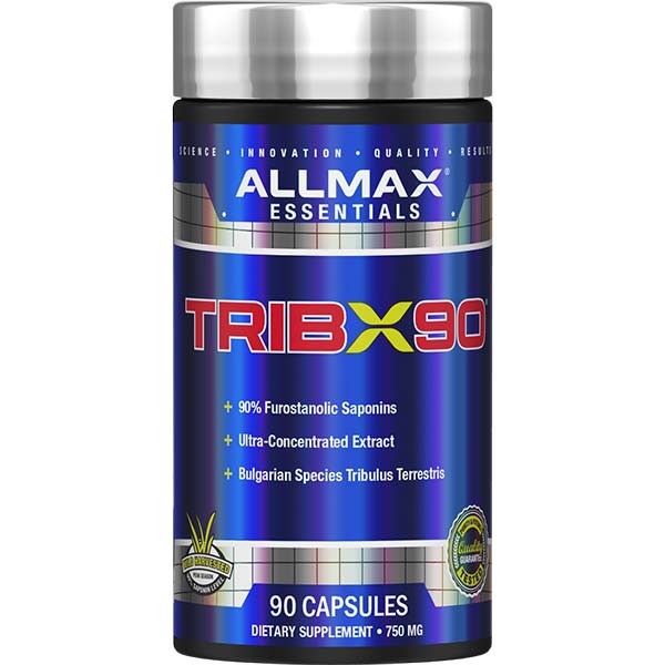 Трибулус tribx90 allmax 90 капс.