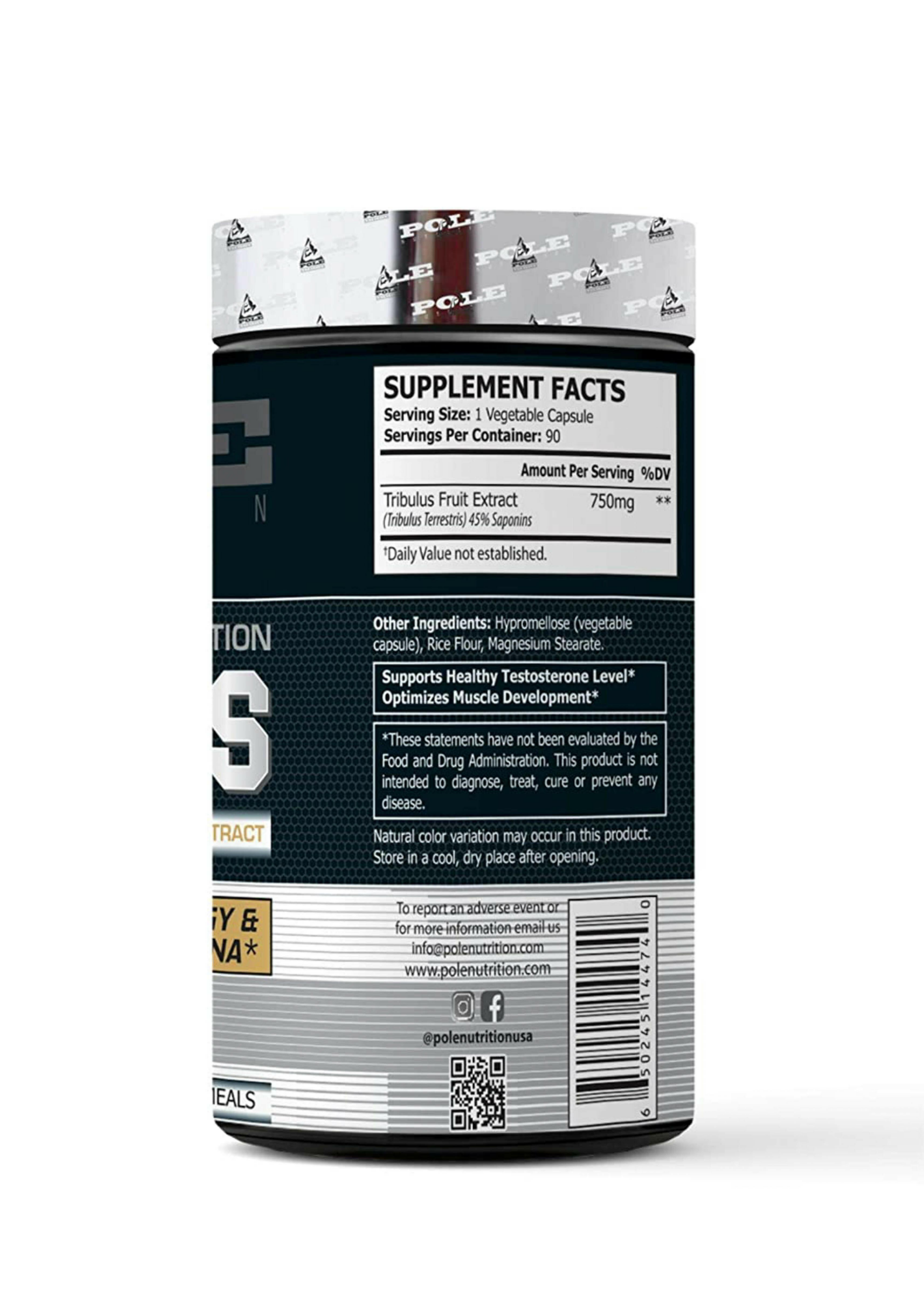Трибулус pole nutrition 90 капс.