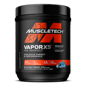 pre workout vapor x5 muscletech 30порц.