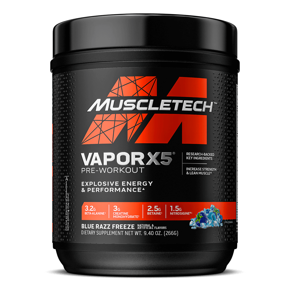 pre workout vapor x5 muscletech 30порц.