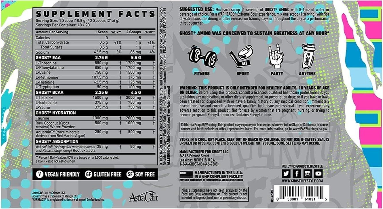 amino ghost 40 порц.