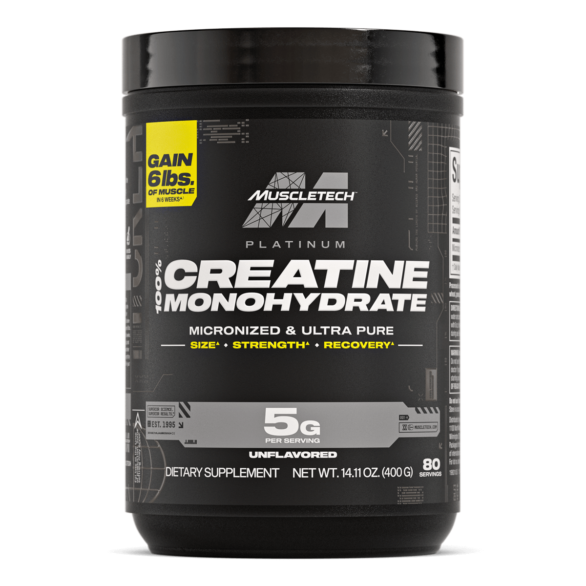 Креатин моногидрат MuscleTech 400гр.