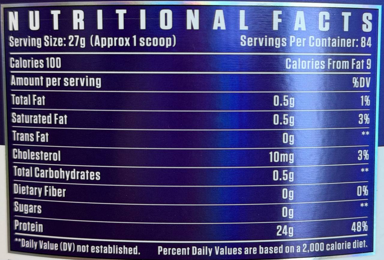 Протеин Изолят Whey iso DJ 2.2кг — изображение 2