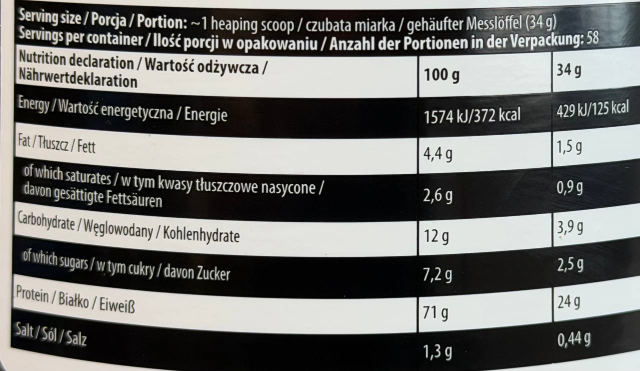 Протеин Gold Whey Kevin Levrone 2кг. — изображение 2