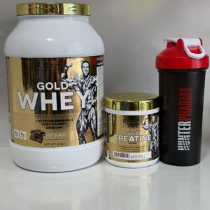 Комбо Протеин + Креатин Gold Kevin Levrone и шейкер в подарок!