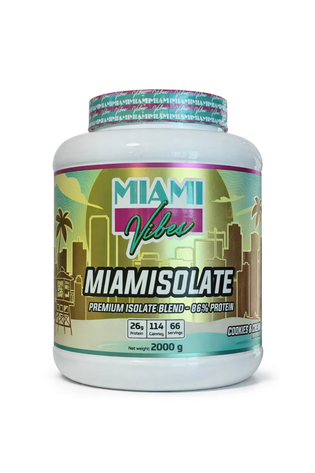 Протеин Изолят Miami Vibes iso whey 2кг.