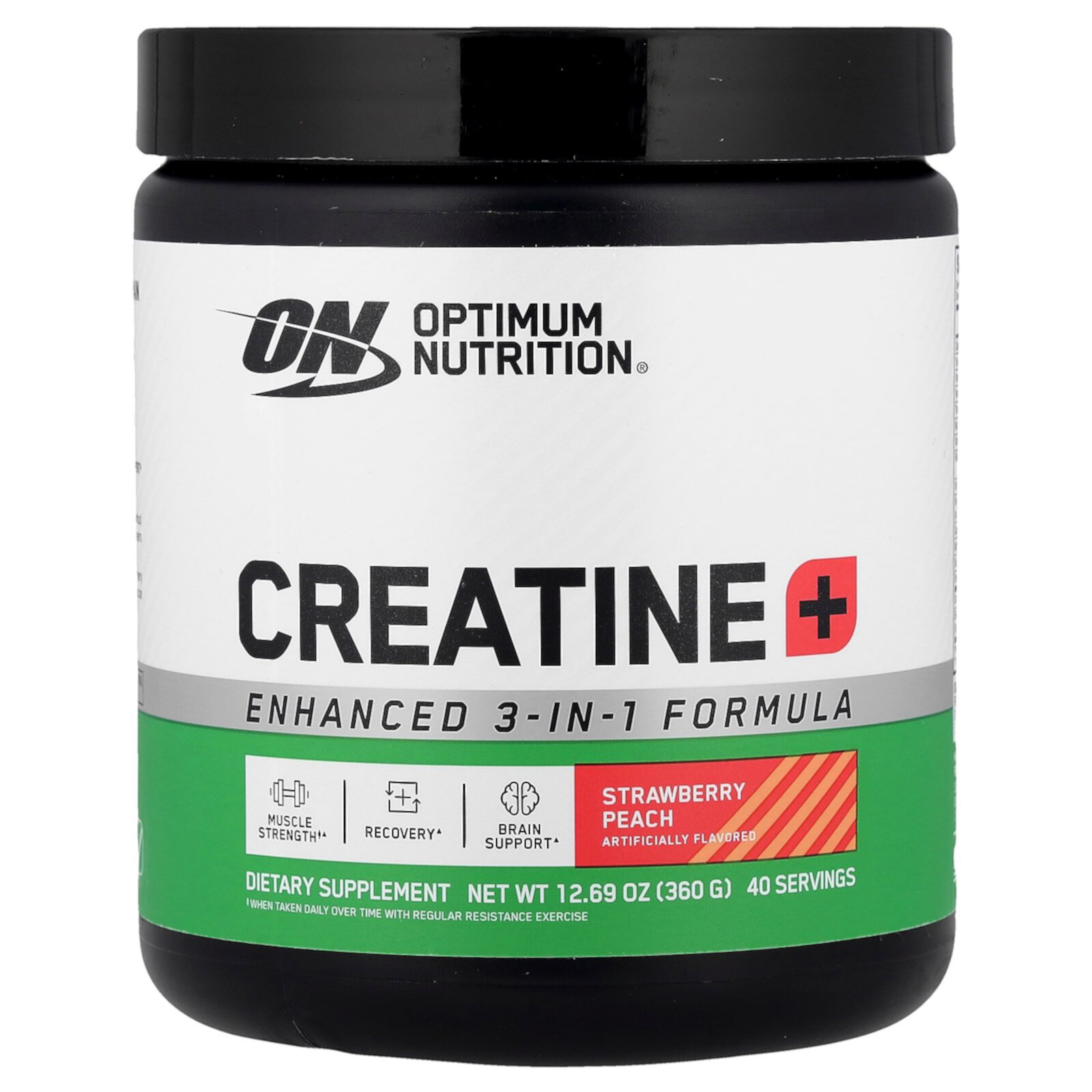 Креатин моногидрат 3 в 1 со вкусами Optimum Nutrition 360гр.