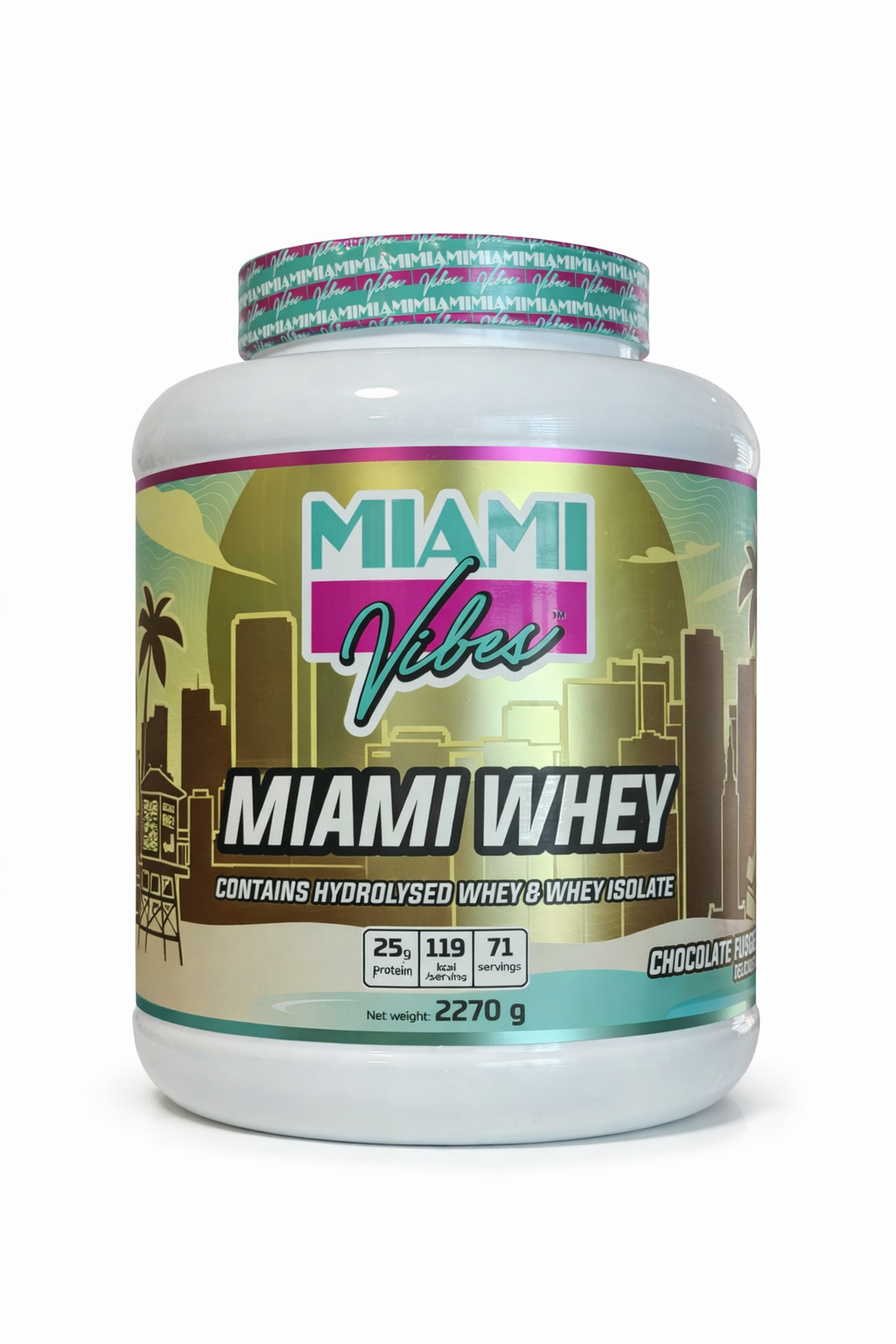 Протеин Miami Vibes Whey 2.2кг 71 порц.