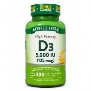 Витамин D3 5000 IU Nature's Truth 300 капс.