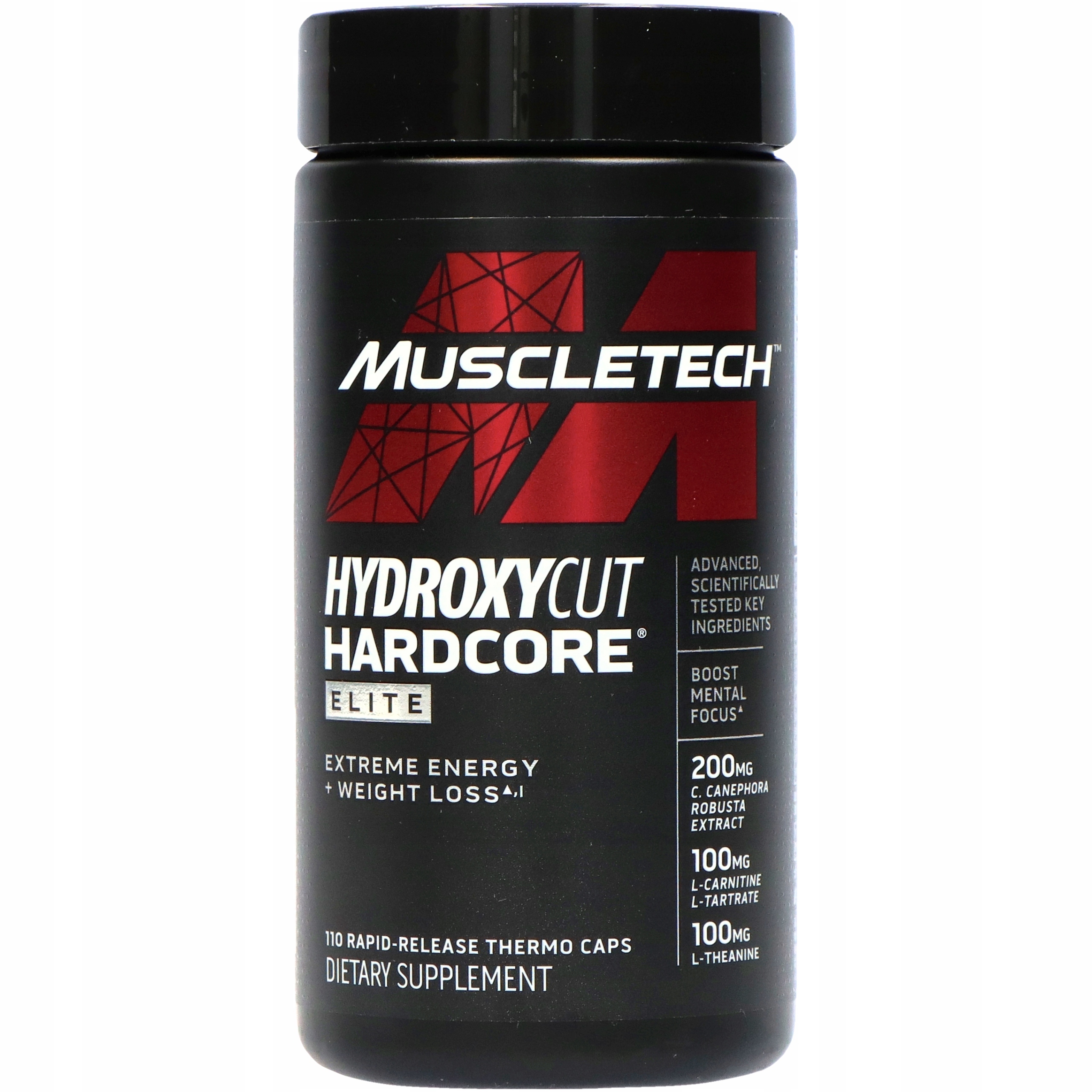 Жиросжигатель Hydroxycut Hardcore Elite MuscleTech 110 капс.