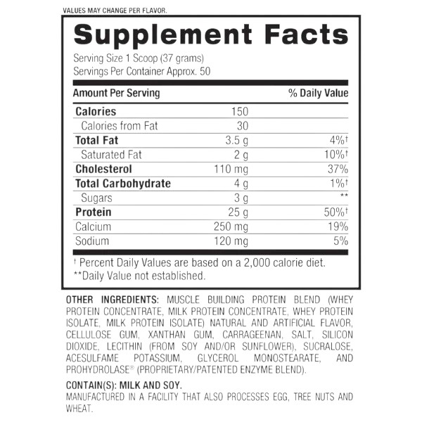 Протеин bpi Whey HD 1.8кг — изображение 2