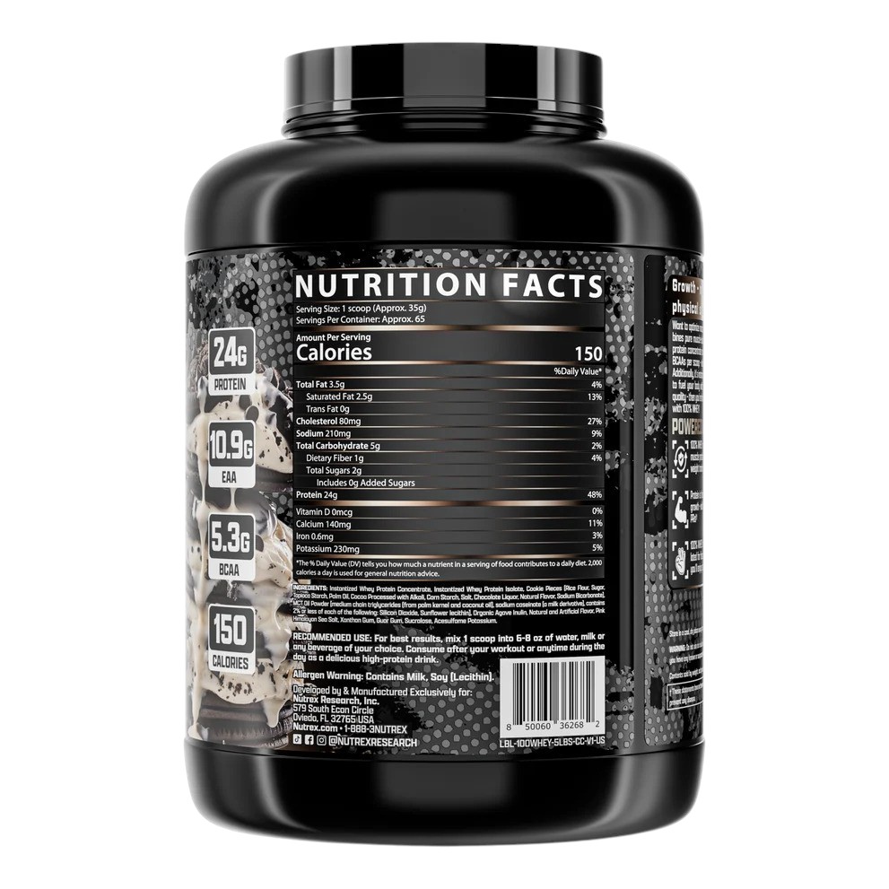 Протеин Nutrex Whey 2.2кг — изображение 2